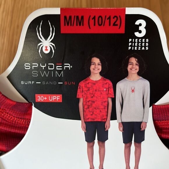 Boys Spyder 3 Piece Swim Set - Picture 10 of 11